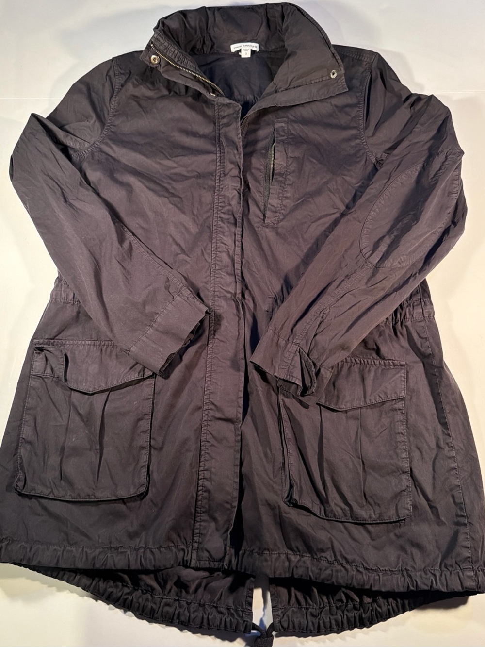 James Perse Black Utility Field Jacket (Large)
